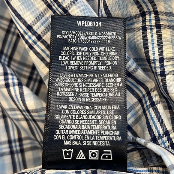 NAUTICA Boys Striated Twill Shirt, Vest, & Bowtie - 3 Piece Set - Picture 5 of 5